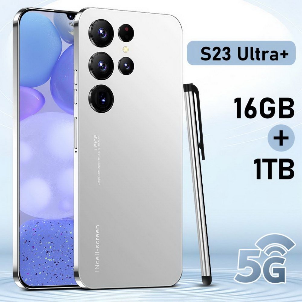 2024 Hot Selling Fashion Cheap Price 5G Smart Phone Facial Recognition Fingerprints Unlocking Mobile Phone